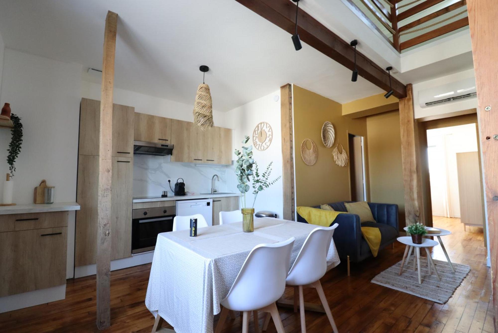 Le Boho - Charmant T3 Avec Climatisation Et Fibre Bergerac Zimmer foto